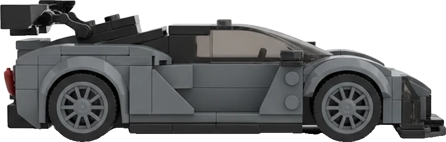 Aston Martin Valkyrie · Gris et noir