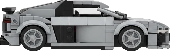 Audi R8 · Gris