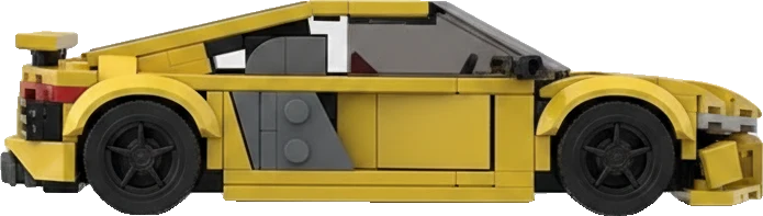 Audi R8 · Jaune
