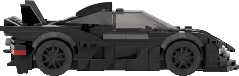Batmobile · Gris et noir