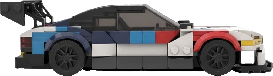 BMW M4 GT3 · Gris et noir