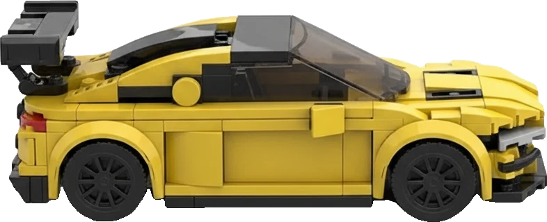BMW M4 GT3 · Jaune et blanc