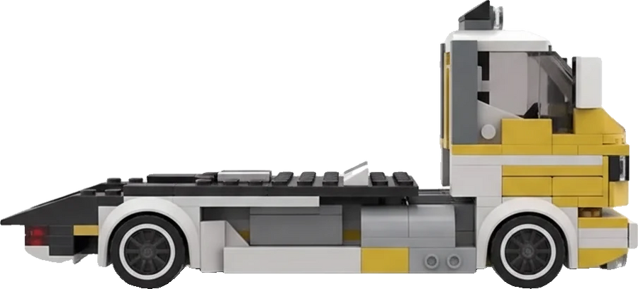 Camion plateau (dépanneuse)