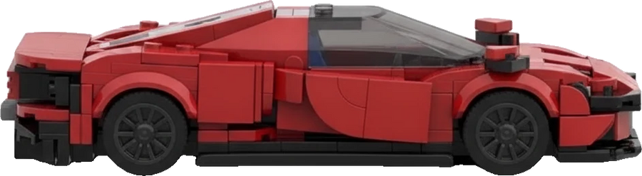 Ferrari SF90 Stradale · Rouge et gris