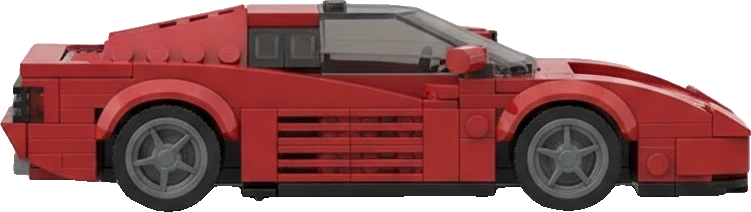 Ferrari Testarossa · Rouge