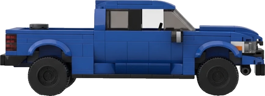 Ford F-150 Raptor · Bleu et gris
