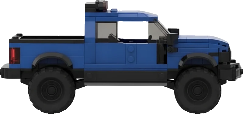 Ford F-150 Raptor · Bleu et noir