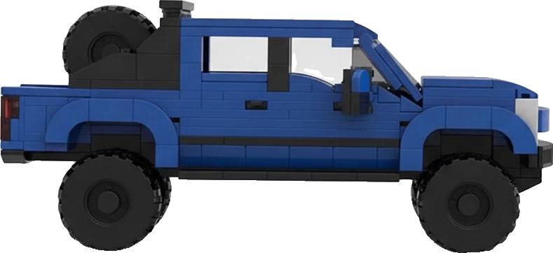 Ford F-250 · Bleu