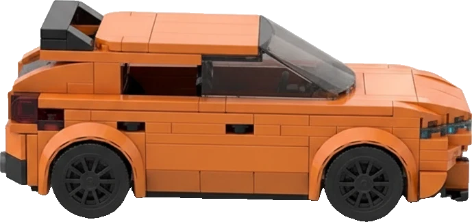 Lamborghini Urus · Orange et blanc