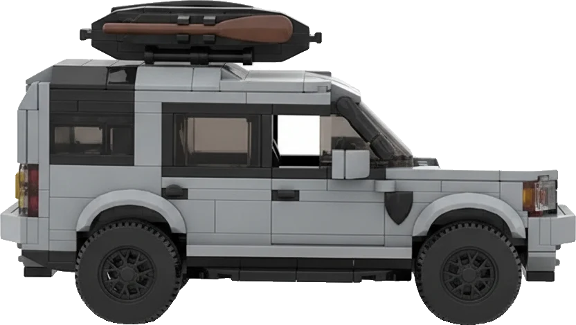 Land Rover Discovery · Gris et blanc