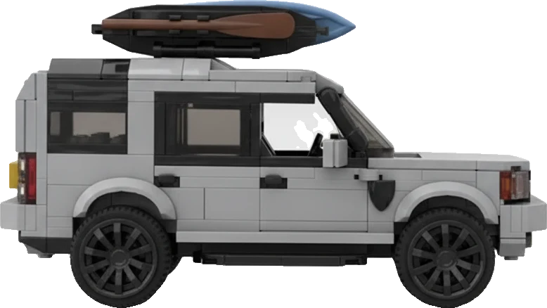 Land Rover Discovery · Gris et noir