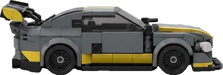 Mercedes-Benz AMG C63 · Gris et jaune