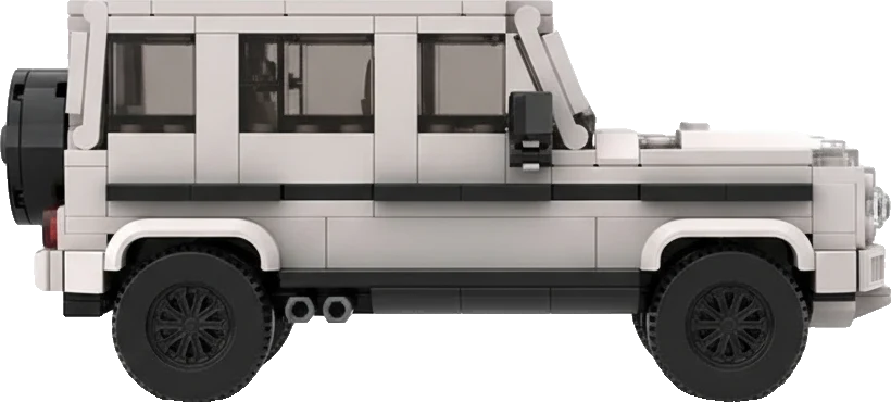 Mercedes-Benz Classe G · Gris et blanc