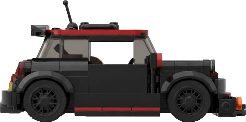 Mini Cooper · Noir et gris