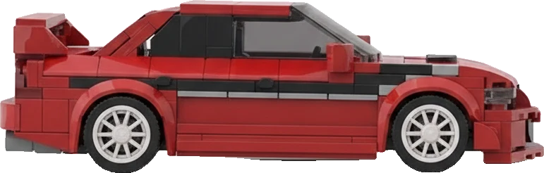 Mitsubishi Lancer Evolution V · Rouge