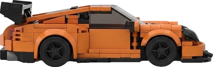 Porsche 911 GT3 RS · Orange et noir