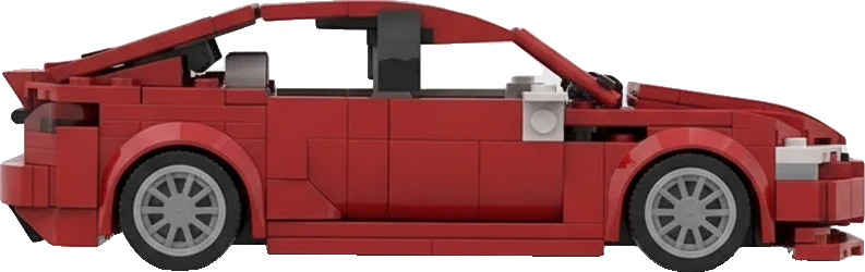 Tesla Model 3 · Rouge