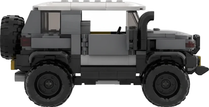 Toyota FJ Cruiser · Gris et blanc