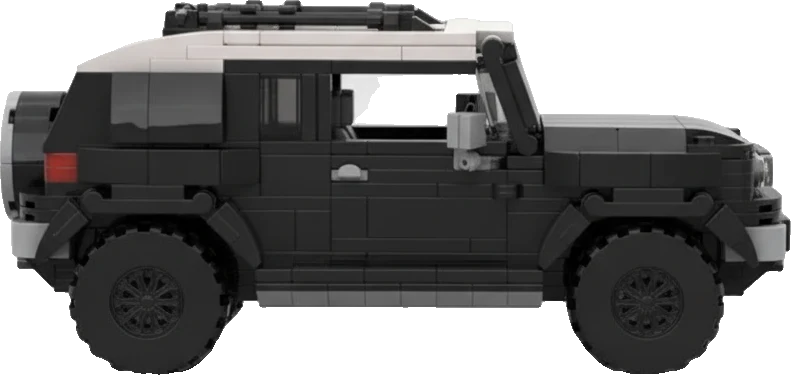 Toyota FJ Cruiser · Gris et noir