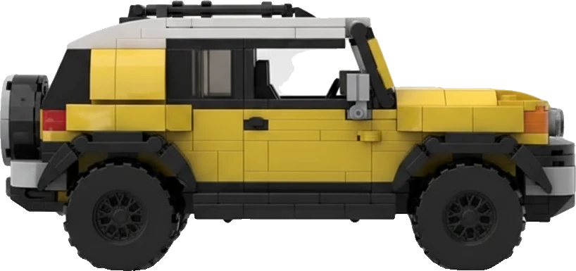 Toyota FJ Cruiser · Jaune et gris