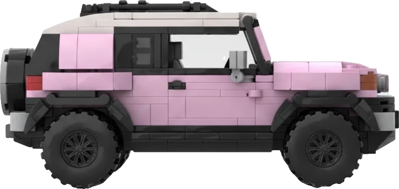Toyota FJ Cruiser · Rose et gris