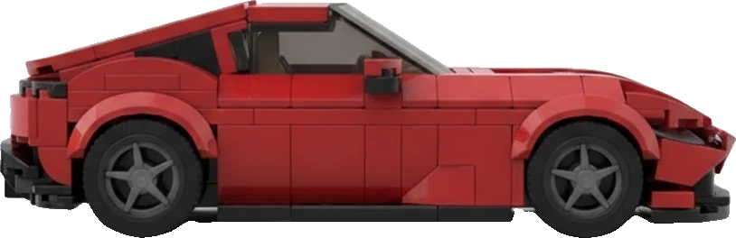 Toyota GR Supra (A90) · Rouge et gris