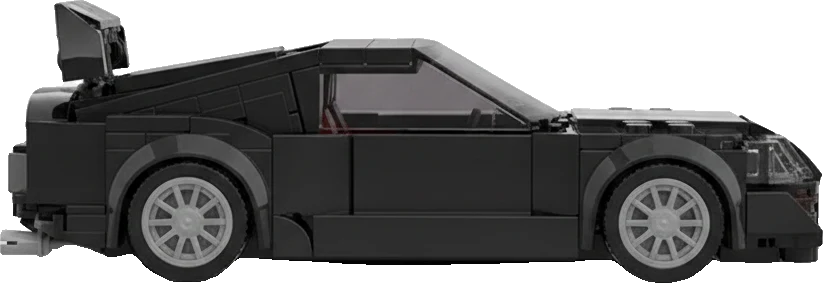 Toyota Supra (A80) · Noir