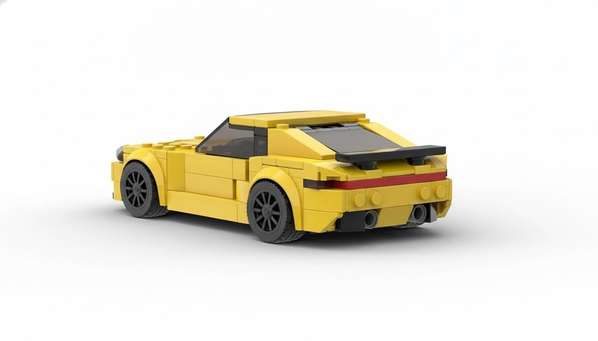 Nissan Z (RZ34) Jaune et blanc