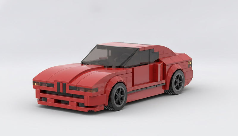 BMW 850 CSi (E31) · Rot und Weiß
