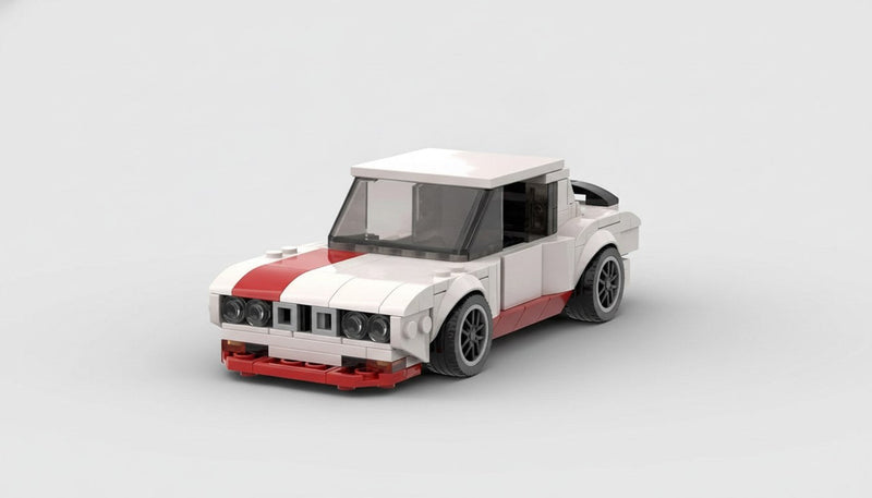 BMW M3 (E30) · Weiß und Rot