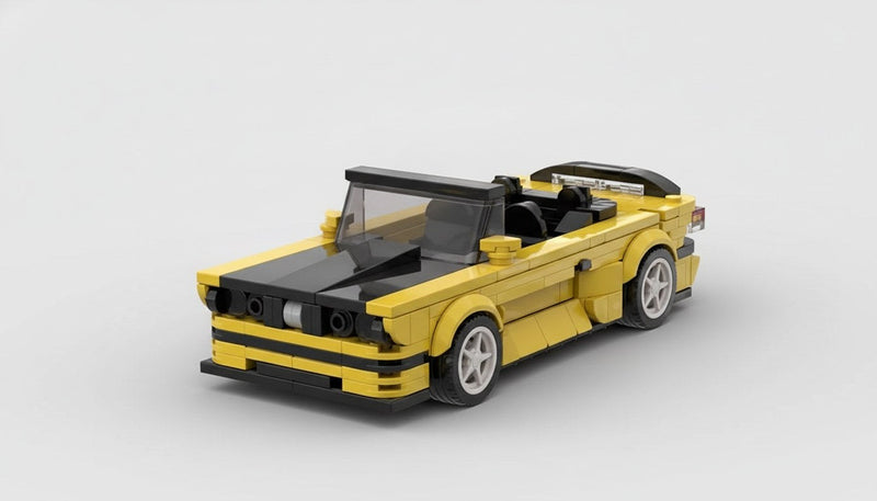BMW M3 (E30) · Gelb und Schwarz