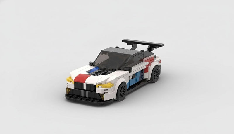 BMW M4 GT3 · Weiß und Blau