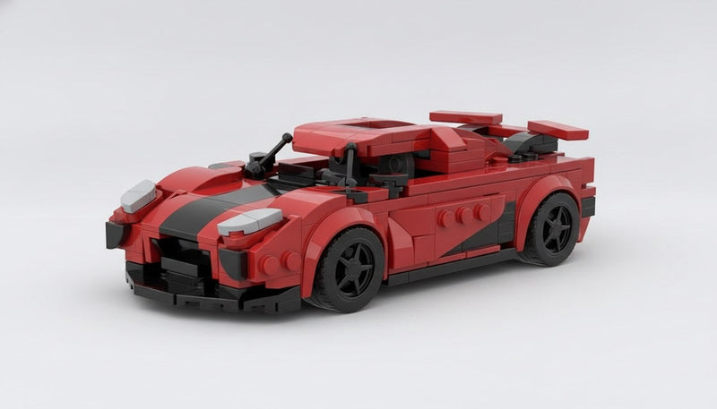 Bugatti Bolide · Rot und weiß