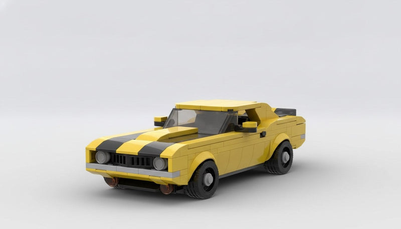 Chevrolet Camaro · Gelb und Grau