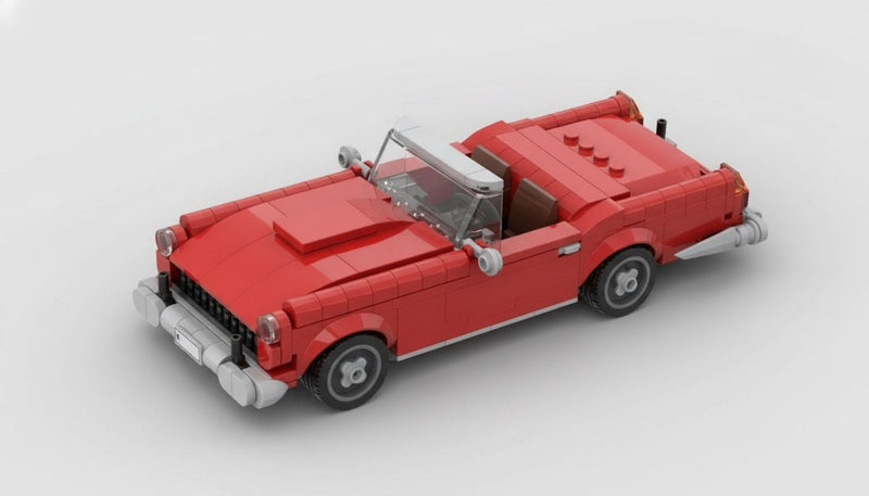 Chevrolet Corvette C1 · Rot und Grau