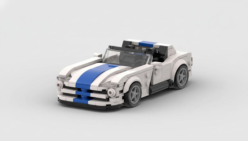 Dodge Viper · Weiß und blau