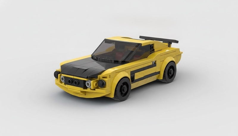 Ford Mustang Boss 302 · Gelb und Schwarz