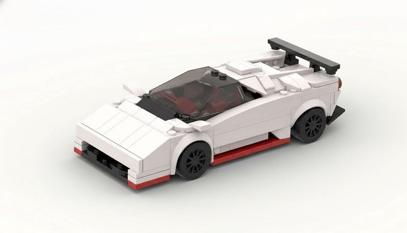 Lamborghini Diablo GT · Weiß und Grau