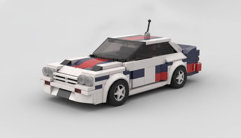 Lancia Delta Integrale · Grau und Weiß