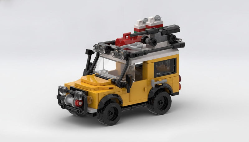 Land Rover Defender · Weiß und Grau