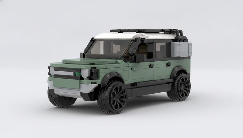 Land Rover Defender · Grau und Schwarz