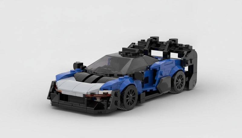McLaren Senna · Blau und Grau
