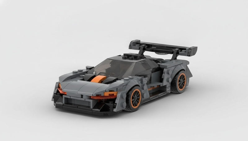 McLaren Senna · Grau und Orange