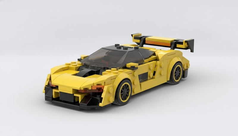 McLaren Senna · Gelb und weiß