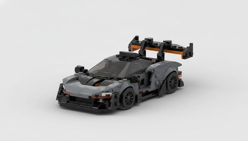 McLaren Senna · Schwarz und Orange