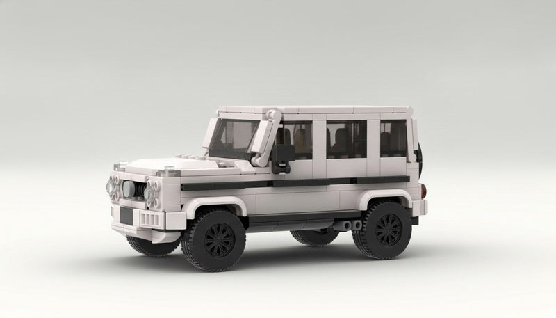 Mercedes-Benz G-Klasse · Grau und weiß