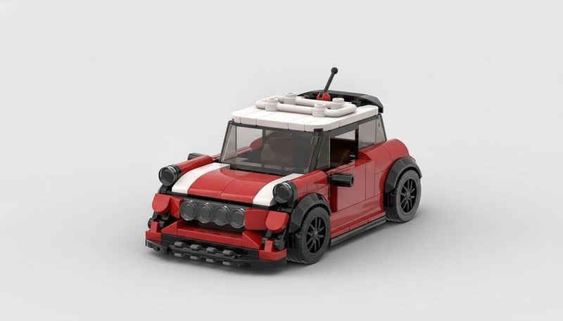 Mini Cooper · Rot und weiß
