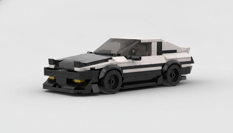 Toyota Sprinter Trueno AE86 · Weiß und Schwarz
