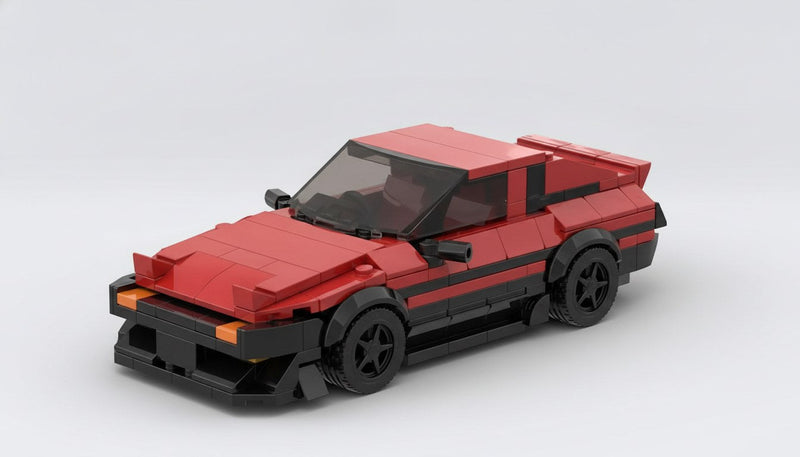 Toyota Sprinter Trueno AE86 · Rot und weiß