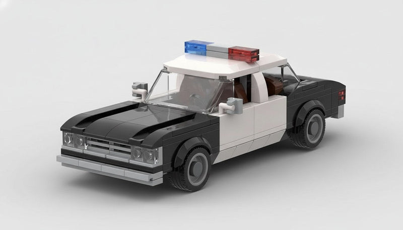 Polizeiauto aus den 70er Jahren